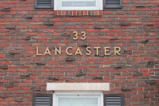 Building Address Sign